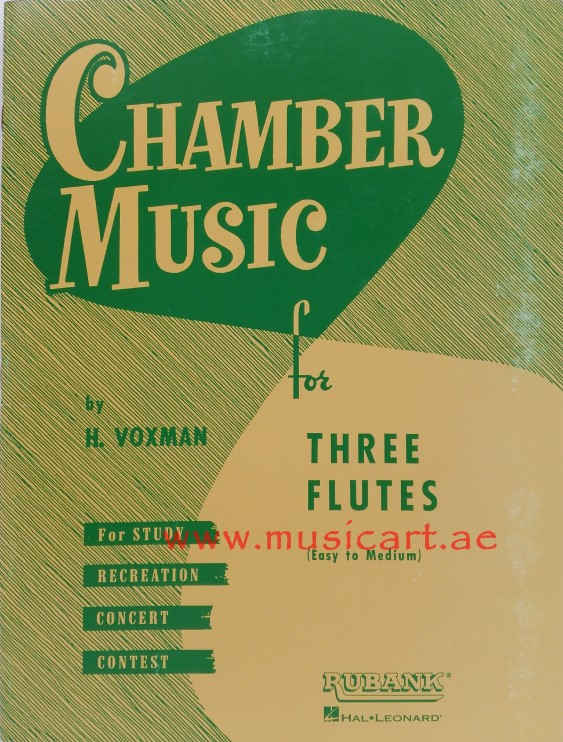 Picture of 'Chamber Music for Three Flutes'