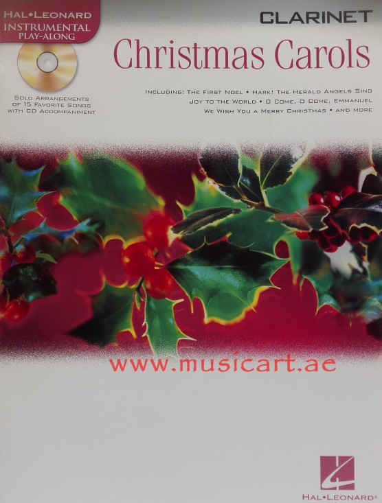 Picture of 'Christmas Carols Clarinet BK/CD (Instrumental Play-Along)'