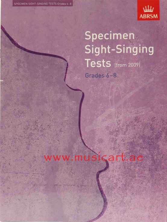 Picture of 'Specimen Sight-Singing Tests, Grades 6-8'