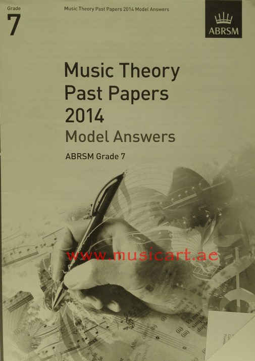 Picture of 'Music Theory Past Papers 2014 Model Answers, ABRSM Grade 7 (Theory of Music Exam Papers & Answers (ABRSM))'