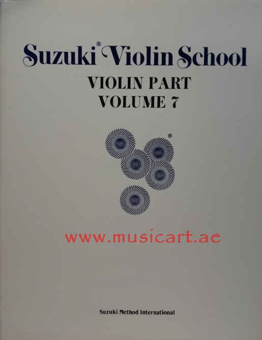 Picture of 'Suzuki Violin School: Violin Part, Vol 7'