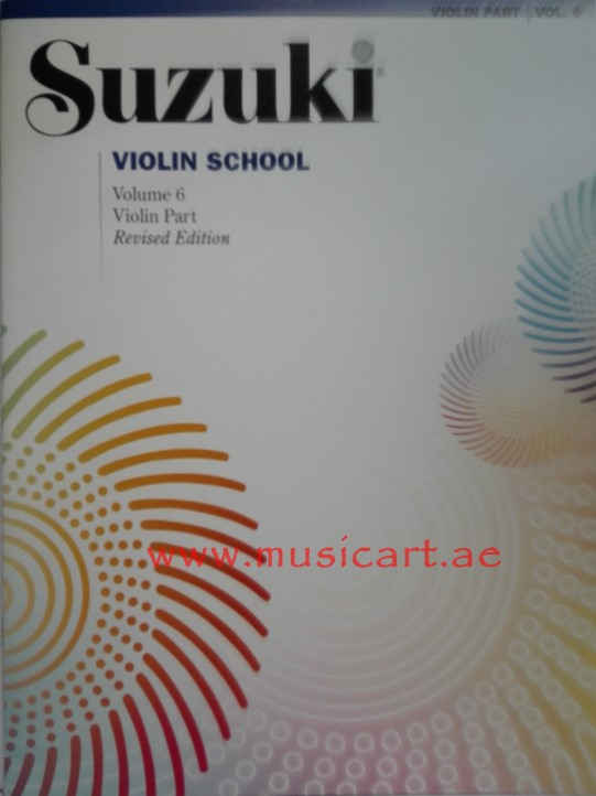 Picture of 'Suzuki Violin School Violin Part - Volume 6 Revised Edition'