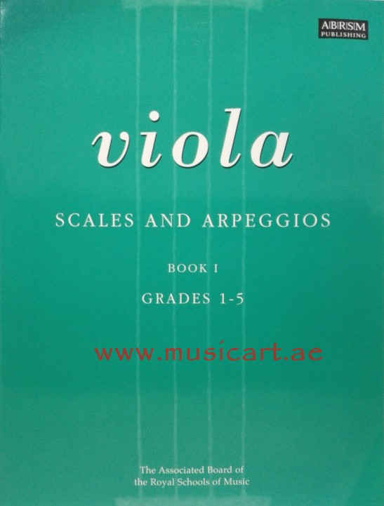 Picture of 'Scales and Arpeggios for Viola: Grades 1-5'