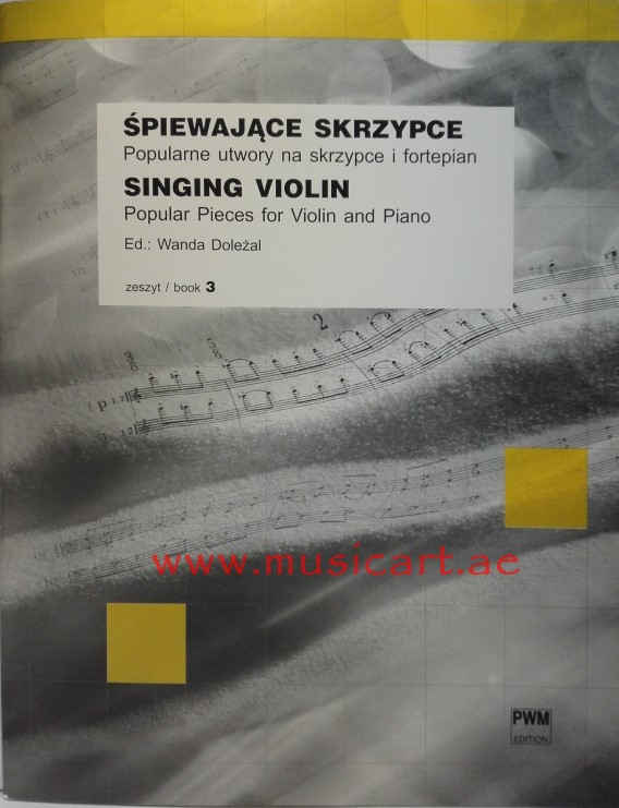 Picture of 'Singing Violin Book 3'