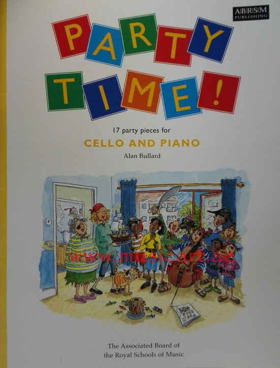 Picture of 'Party Time! 17 Party Pieces for Cello and Piano'