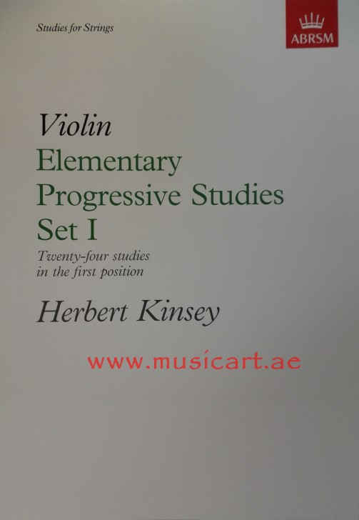 Picture of 'Elementary Progressive Studies, Set I for Violin'
