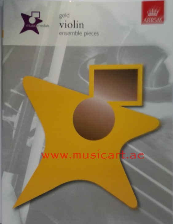 Picture of 'Music Medals Gold Violin Ensemble Pieces'