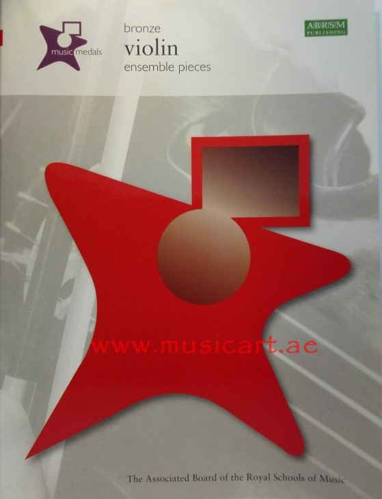 Picture of 'Music Medals Bronze Violin Ensemble Pieces'