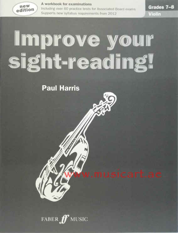 Picture of 'Improve Your Sight-Reading! Grade 7-8 Violin (2012 Edition)'
