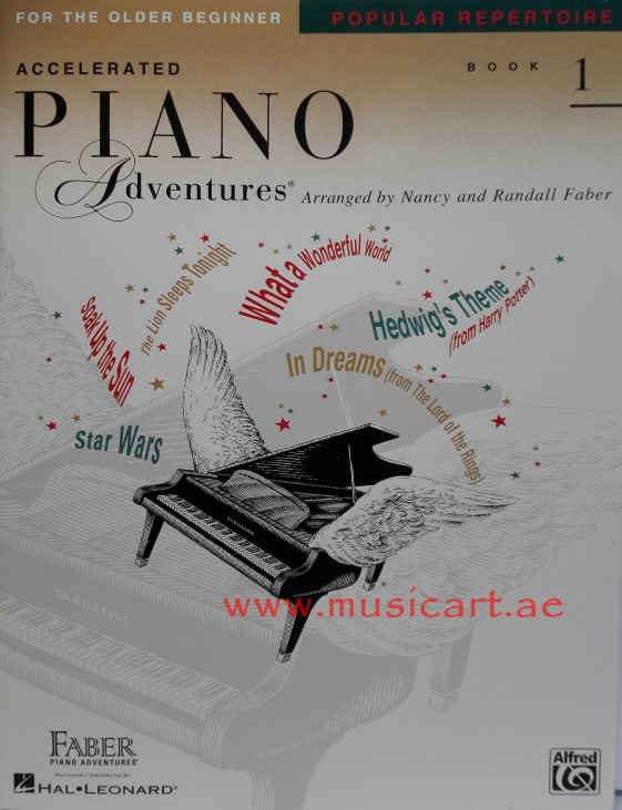 Picture of 'Accelerated Piano Adventures for the Older Beginner: Popular Repertoire, Book 1'