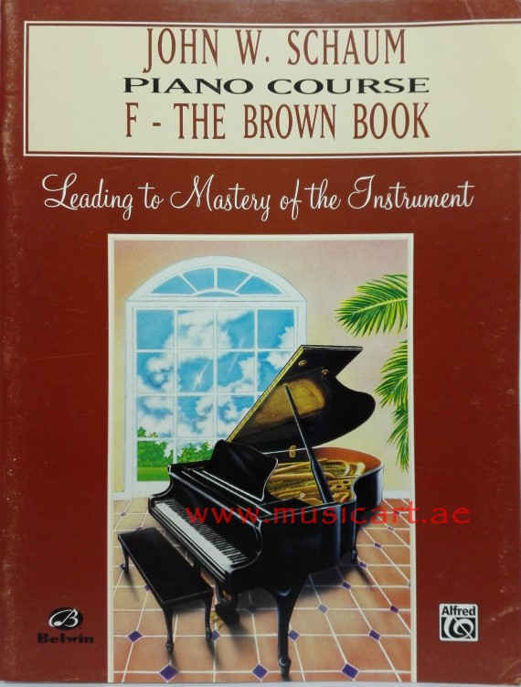 Picture of 'John W. Schaum Piano Course: F -- The Brown Book'