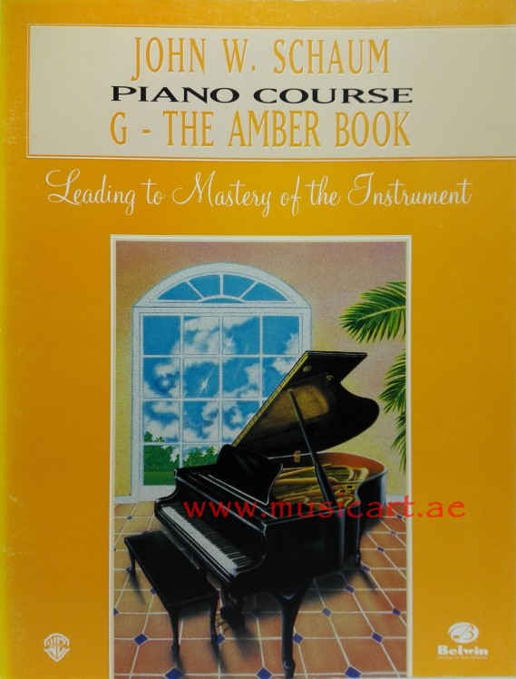 Picture of 'John W. Schaum Piano Course: G-The Amber Book'