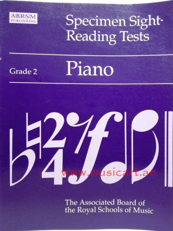Picture of 'Specimen Sight-reading Tests: Grade 2: Piano'