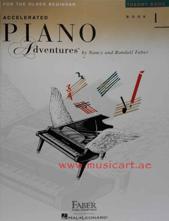 Picture of 'Accelerated Piano Adventures for the Older Beginner Theory Book 1'