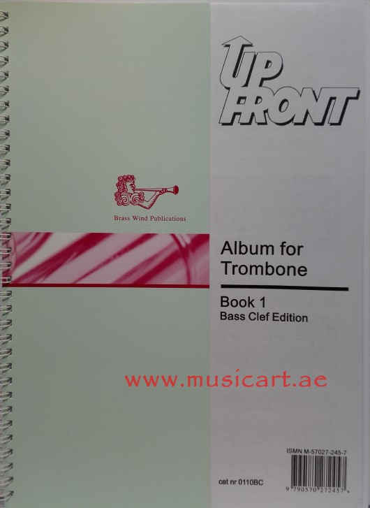 Picture of 'Up Front - album Trombone Book 1 - Bass Clef Edition'