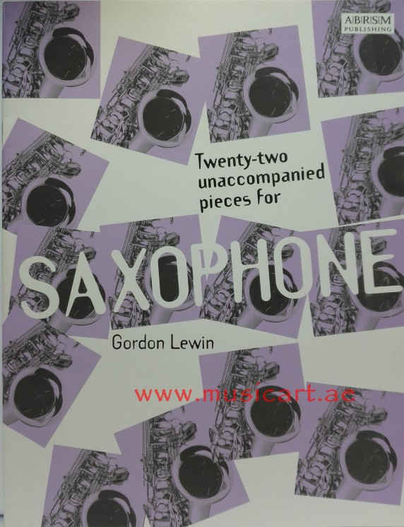 Picture of 'Twenty-Two Unaccompanied Pieces for Saxophone'
