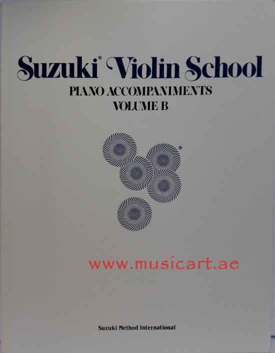 Picture of 'Suzuki Violin School: Piano Accompaniments, Vol. B'