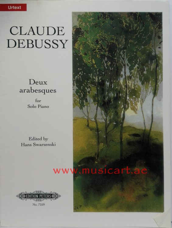 Picture of 'CLAUDE DEBUSSY DEUX ARABESQUES FOR PIANO (CLAUDE DEBUSSY DEUX ARABESQUES FOR PIANO)'