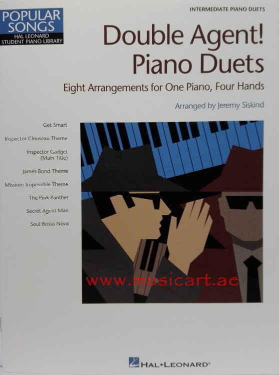 Picture of 'Double Agent! Piano Duets: Hal Leonard Student Piano Library Popular Songs Series Intermediate 1 Piano, 4 Hands'