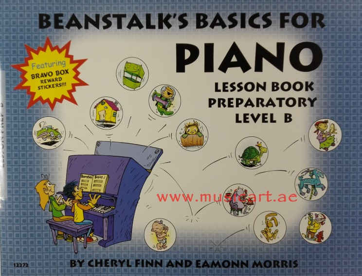 Picture of 'Beanstalk's Basics for Piano: Lesson Book, Preparatory Book B'