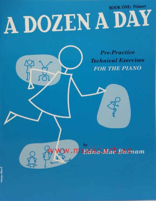 Picture of 'A Dozen A Day: Pre-Practice Technical Exercises For The Piano [Book 1 Primary]'