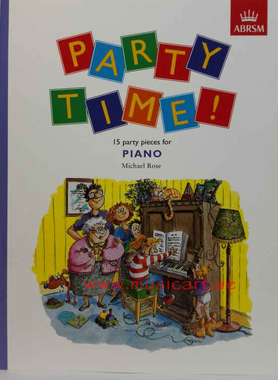 Picture of 'Party Time! 15 Party Pieces for Piano (Easier Piano Pieces (ABRSM))'