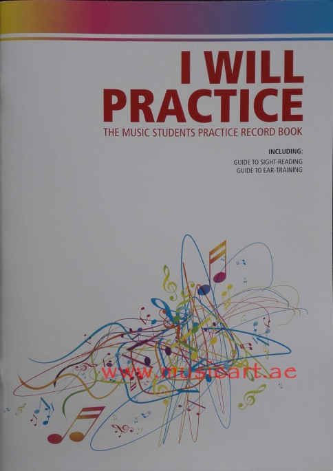 Picture of 'I will practice book'