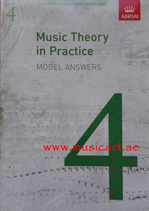 Picture of 'Music Theory in Practice Model Answers, Grade 4'