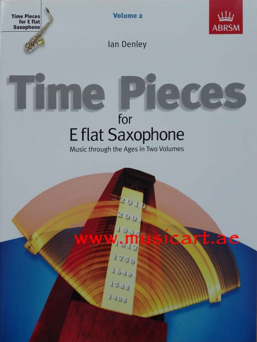 Picture of 'Time Pieces for E Flat Saxophone: Volume 2: Music Through the Ages in 2 Volumes'