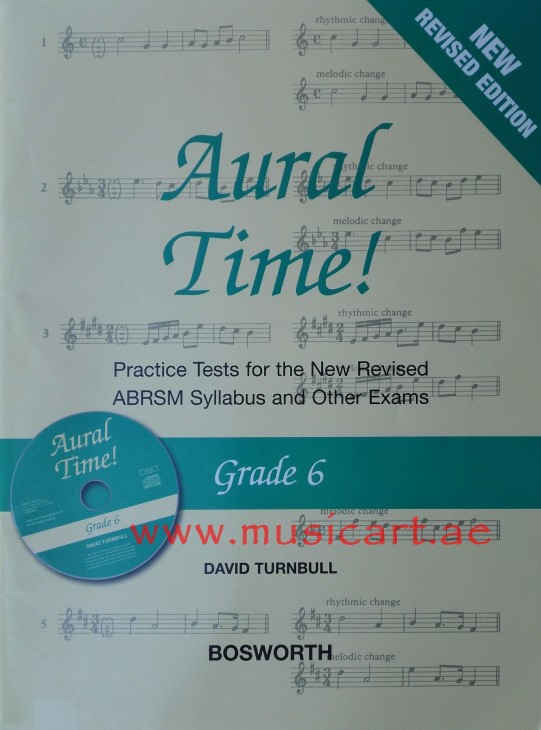 Picture of 'Aural Time! - Grade 6 (ABRSM Syllabus From 2011)(with CD)'
