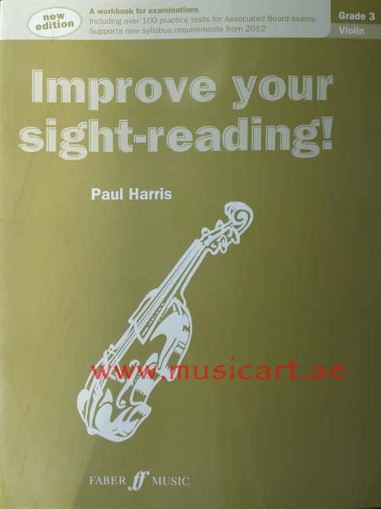 Picture of 'Improve Your Sight-reading! Grade 3 Violin'