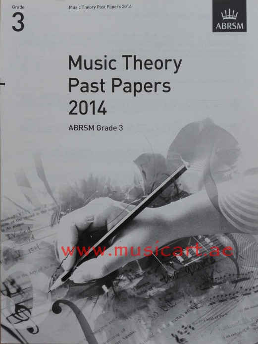 Picture of 'Music Theory Past Papers 2014, ABRSM Grade 3 (Theory of Music Exam Papers & Answers (ABRSM))'
