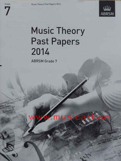 Picture of 'Music Theory Past Papers 2014, ABRSM Grade 7 (Theory of Music Exam Papers & Answers (ABRSM))'