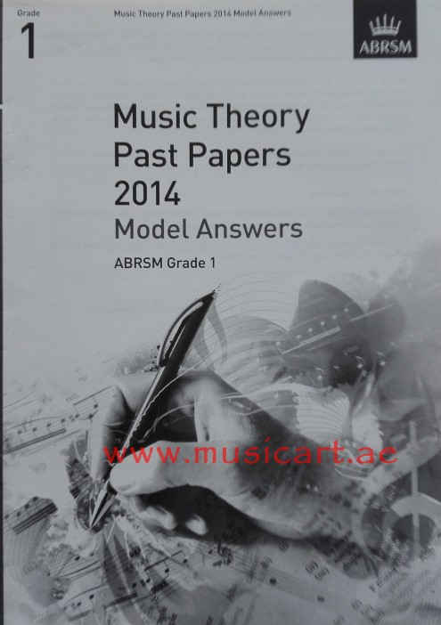 Picture of 'Music Theory Past Papers 2014 Model Answers, ABRSM Grade 1 (Theory of Music Exam Papers & Answers (ABRSM))'