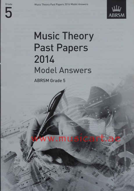 Picture of 'Music Theory Past Papers 2014 Model Answers, ABRSM Grade 5 (Theory of Music Exam Papers & Answers (ABRSM))'
