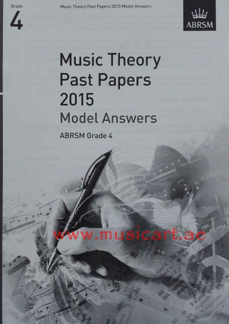 Picture of 'Music Theory Past Papers 2015 Model Answers, ABRSM Grade 4 (Theory of Music Exam Papers & Answers (ABRSM))'