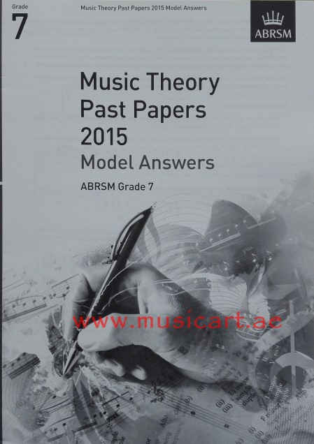 Picture of 'Music Theory Past Papers 2015 Model Answers, ABRSM Grade 7 (Theory of Music Exam Papers & Answers (ABRSM))'