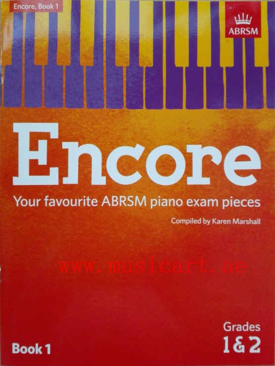 Picture of 'Encore: Your Favourite ABRSM Piano Exam Pieces Book 1:grade1&2'