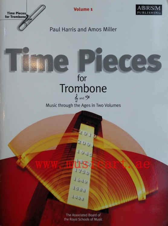 Picture of 'Time Pieces for Trombone: Volume 1: Music Through the Ages in 2 Volumes'