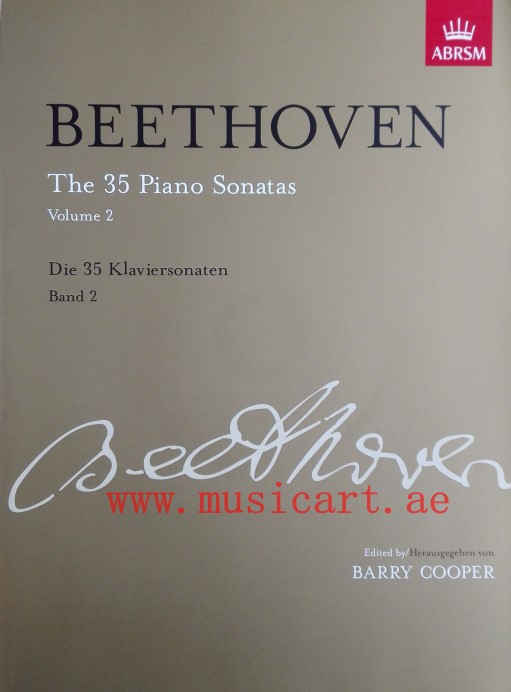 Picture of 'Beethoven The 35 Piano Sonatas: Op. 22 - Op. 53 Volume 2'