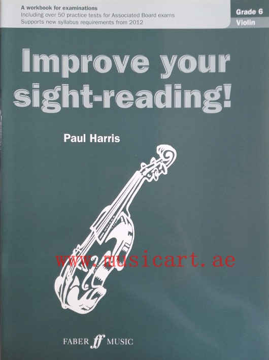 Picture of 'Improve Your Sight-reading! Grade 6 Violin'