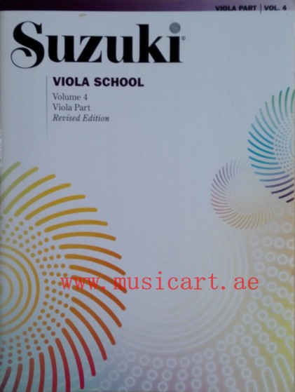 Picture of 'Suzuki Viola School: Viola Part Volume 4 (Revised Edition)'