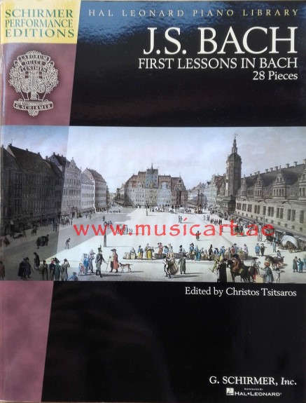 Picture of 'J.S. Bach - First Lessons in Bach'