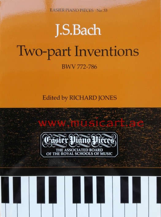 Picture of 'J.S. Bach Two-Part Inventions'