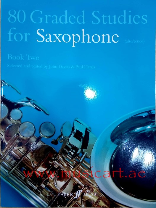 Picture of '80 Graded Studies for Saxophone: Book 2'