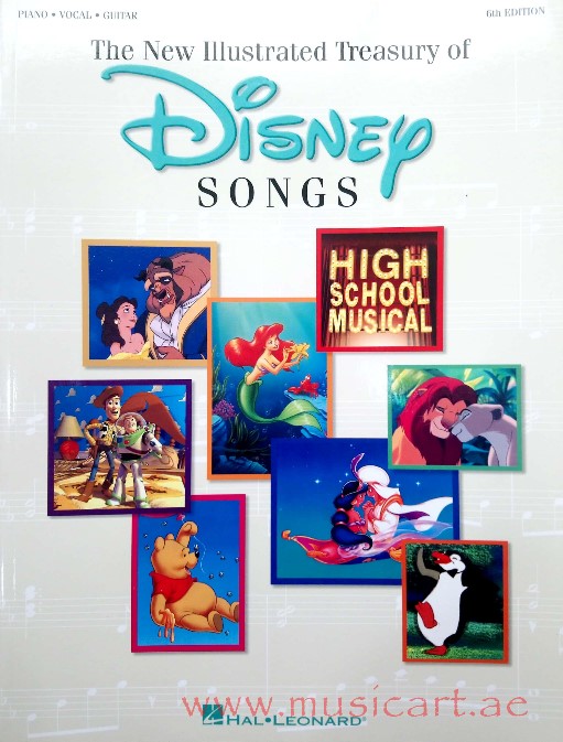 Picture of 'The New Illustrated Treasury Of Disney Songs : 6th Edition'