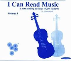 Picture of 'I Can Read Music: For Violin, Volume 1'