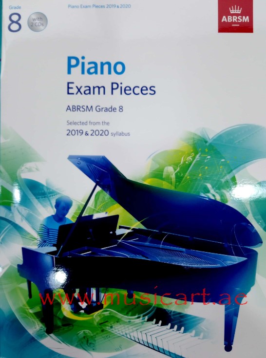 Picture of 'Piano Exam Pieces 2019 & 2020, ABRSM Grade 8, with 2 CDs '