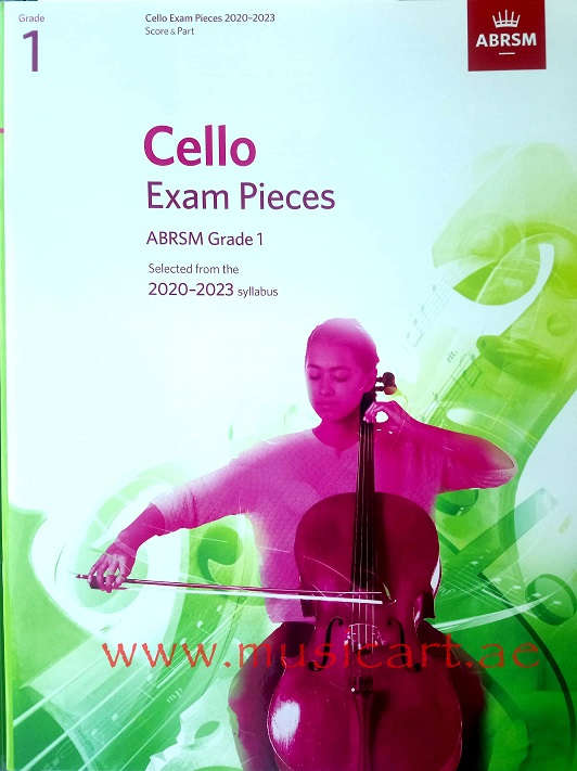 Picture of 'Cello Exam Pieces 2020-2023, ABRSM Grade 1, Score & Part, Selected from the 2020-2023 syllabus'