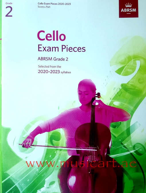 Picture of 'Cello Exam Pieces 2020-2023, ABRSM Grade 2, Score & Part, Selected from the 2020-2023 syllabus'